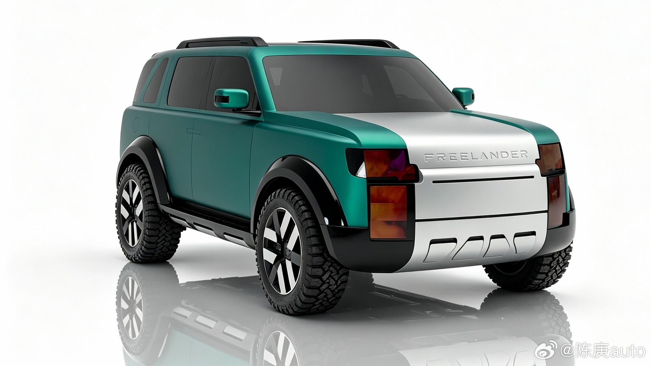 即将要出的几个方盒子，都给他们换成AT胎了，路虎的/吉利的/长城的，谁好看一些？