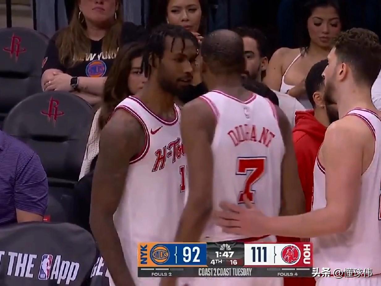 好大哥！伊森谈杜兰特：

“我非常感谢KD。”

“他一直在鼓励我。”

“这让