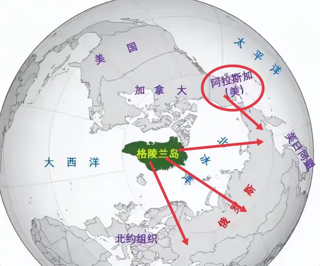 格林兰岛如果在拜登时期以前包括苏联任何时期，俄罗斯绝对不会让美国染指，当年阿拉斯
