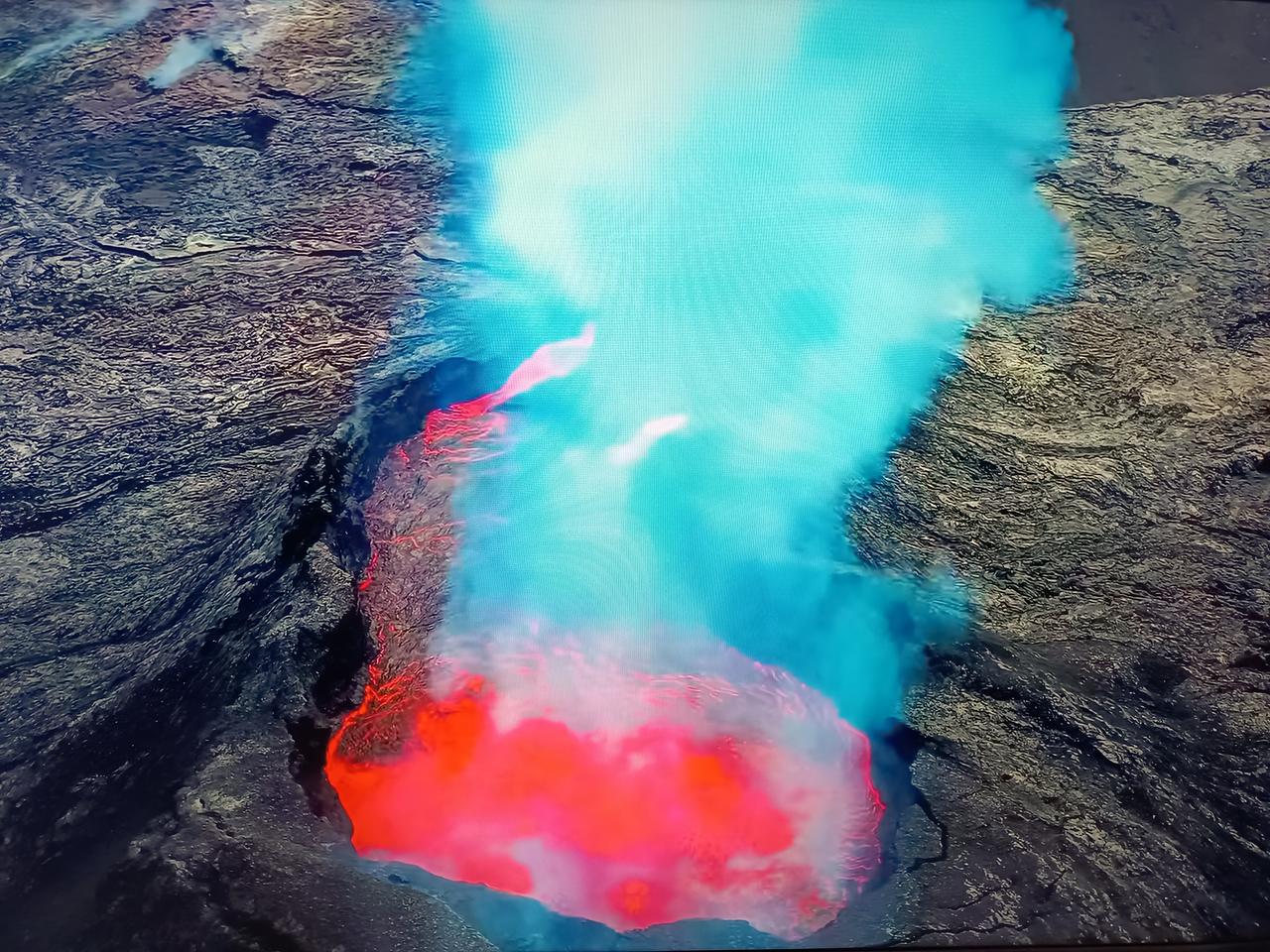 这个火山漂亮吗？这就是大自然的魅力