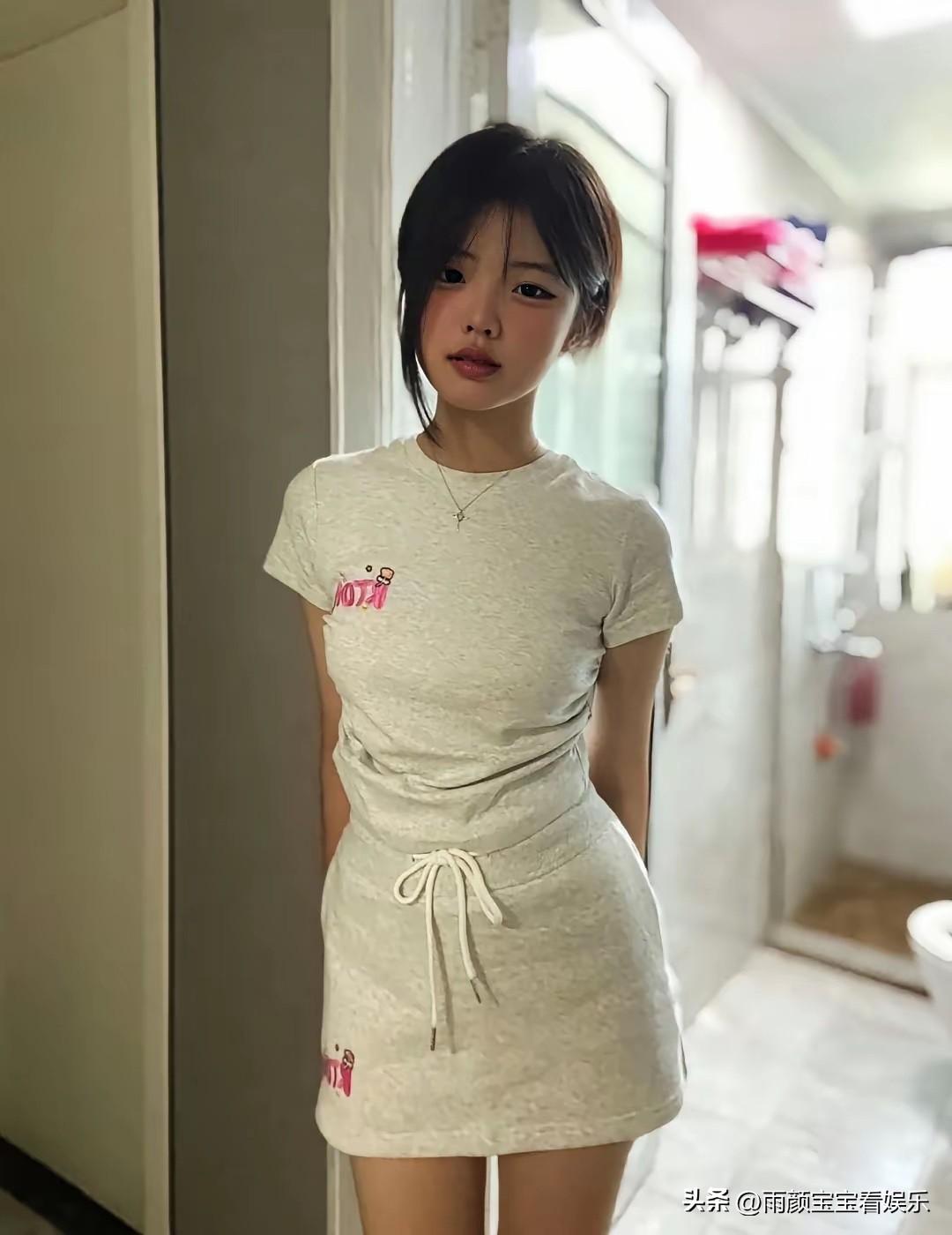 一看就知道，这是一个黄花大闺女