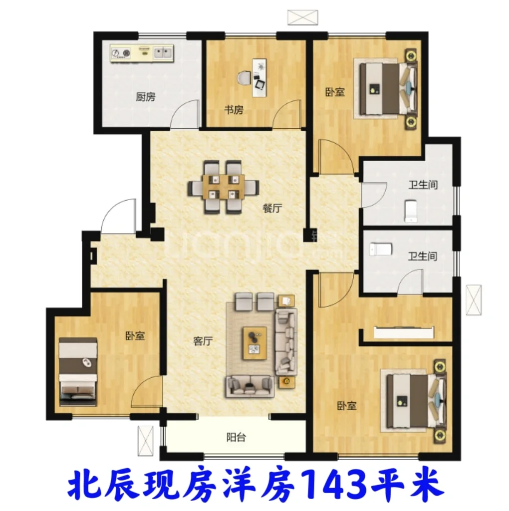 环内花园洋房 即买即住243万