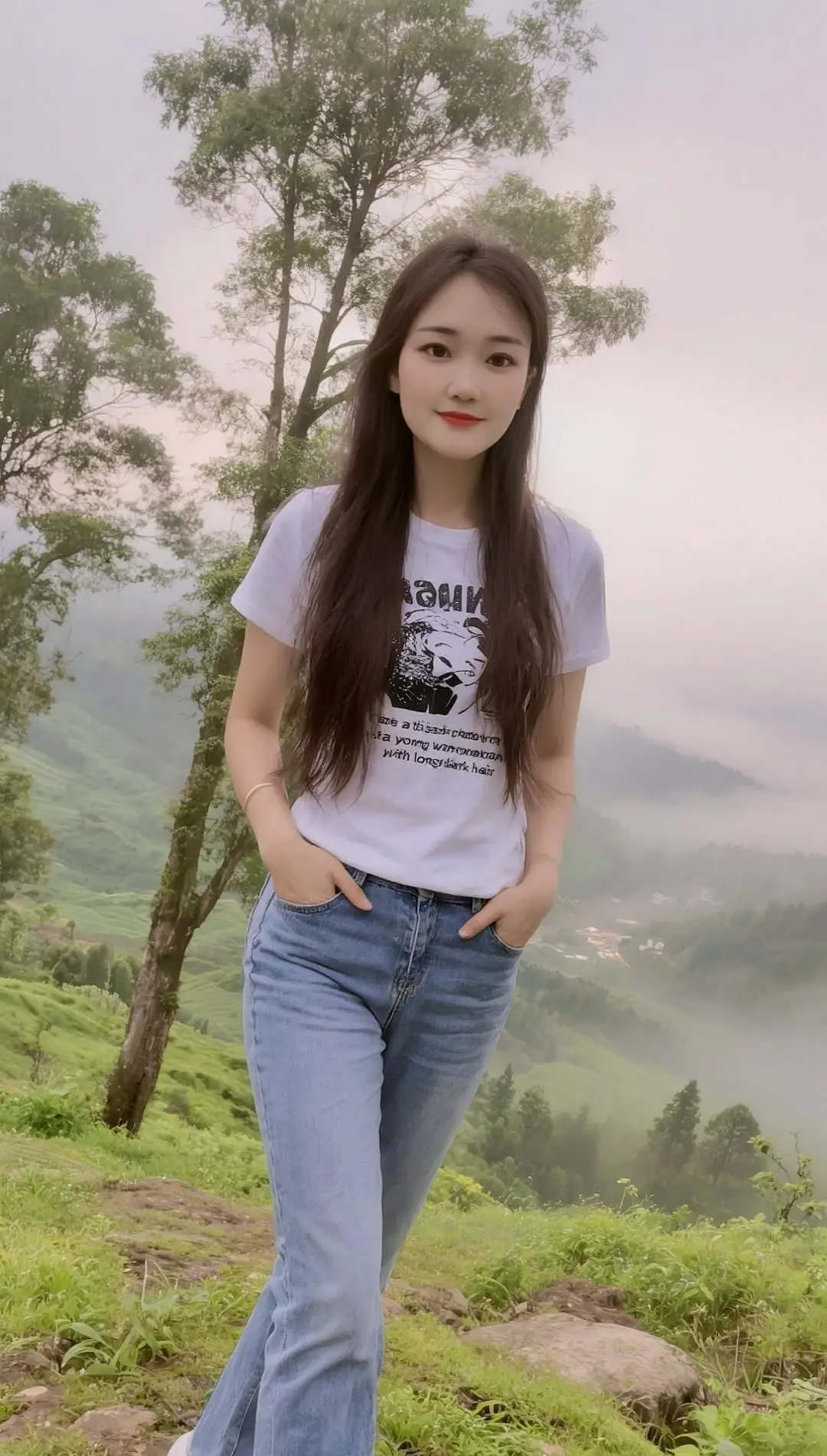 AI雾中佳人