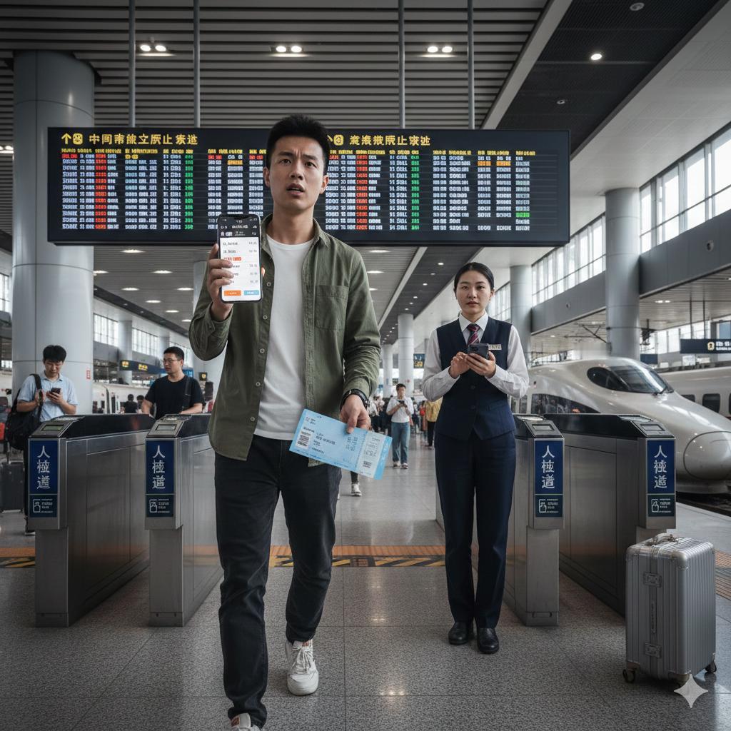 转：
分享一个连站票也买不到但是急着出发要坐火车的冷知识

如果想买的车次连无座