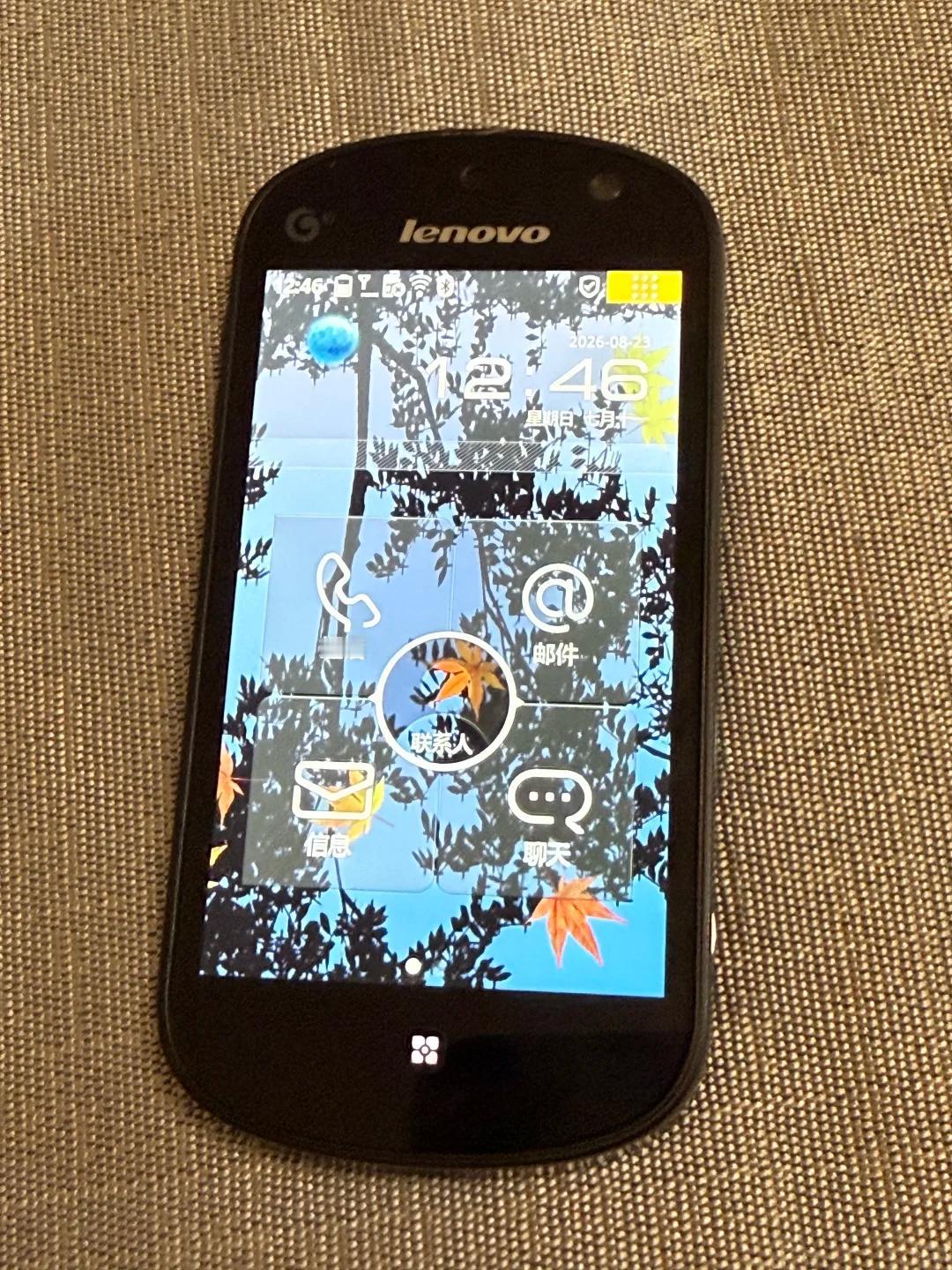 联想乐Phone，早期这安卓的界面是不是很熟悉