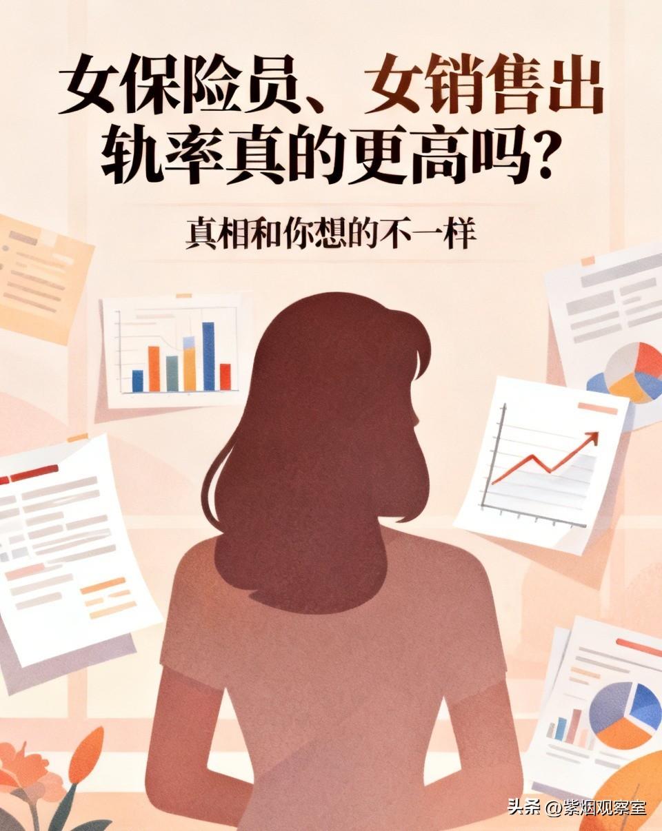 女保险员、女销售出轨率真的更高吗？真相和你想的不一样
 
生活里很多人都有个刻板