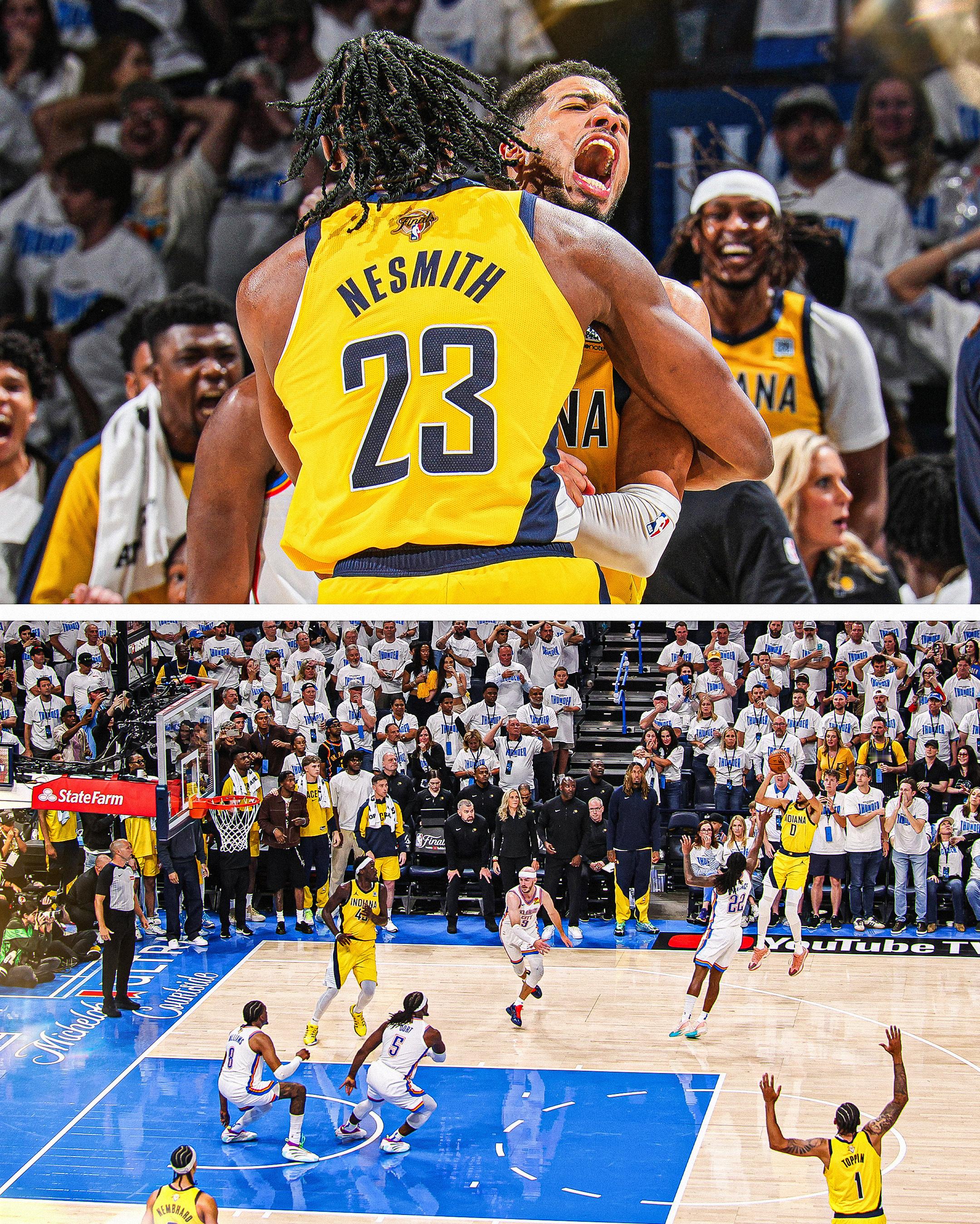 哈利伯顿绝杀 他真的会魔法！NBA总决赛G1，全场比赛步行者领先时长0.3秒，哈