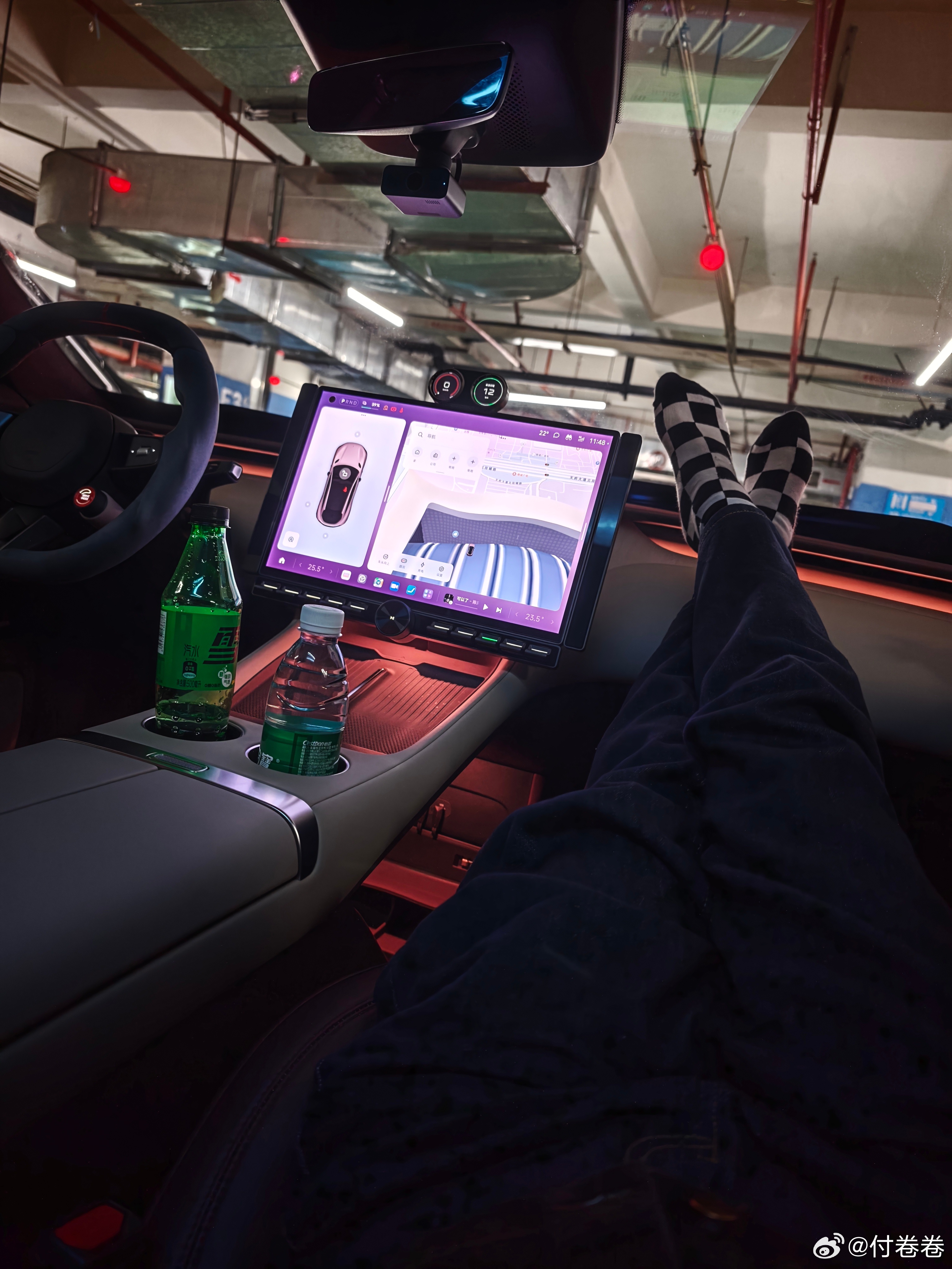 在办公室睡不着，还是车上睡着舒服我的日常plog付卷卷