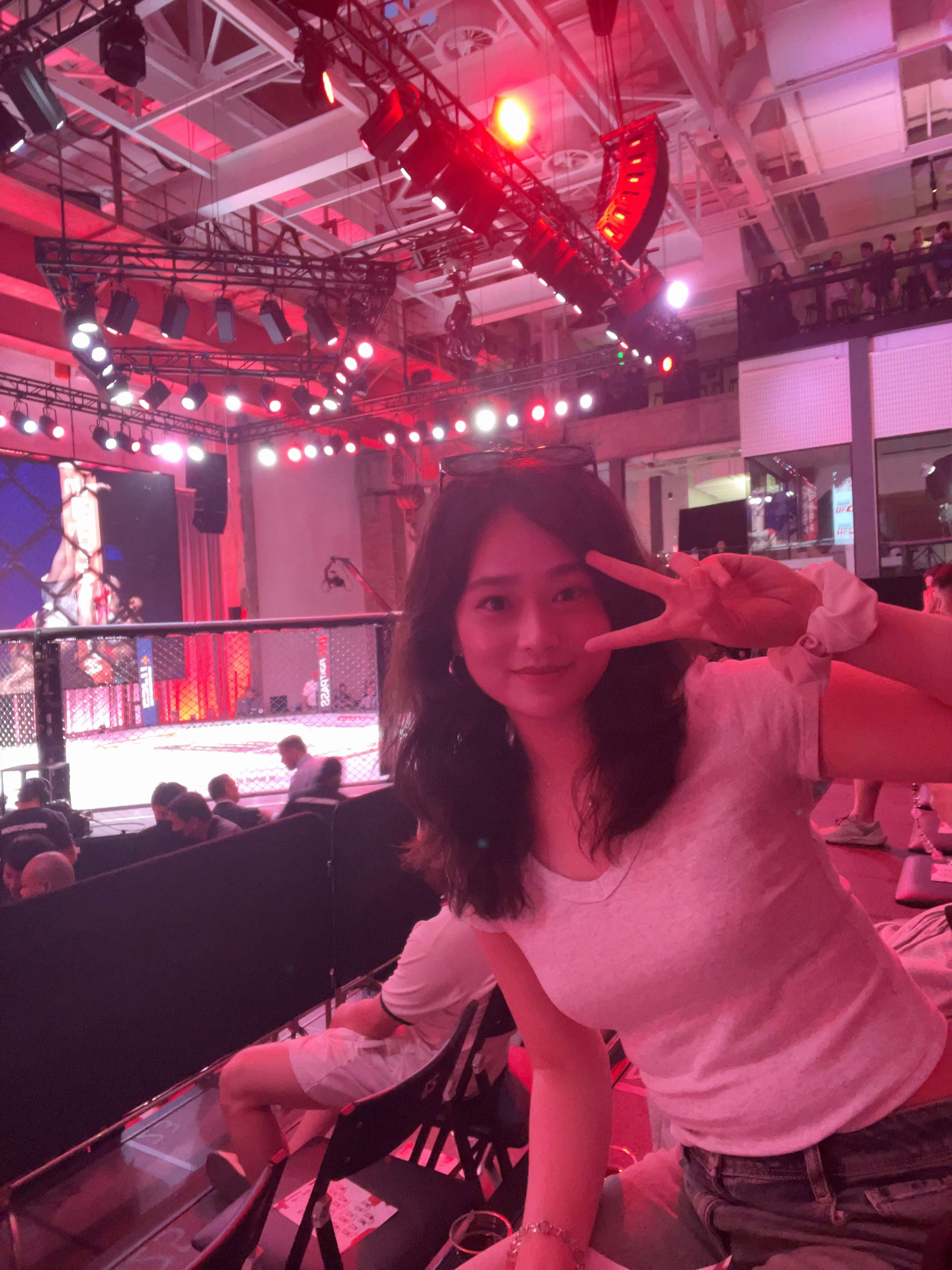 有家人看格斗么？[馋嘴] 看到张伟丽啦！！！ ufc精英之路 ​​​