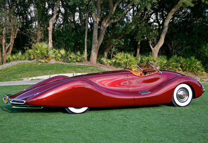经典车之1948年别克Buick Streamliner 