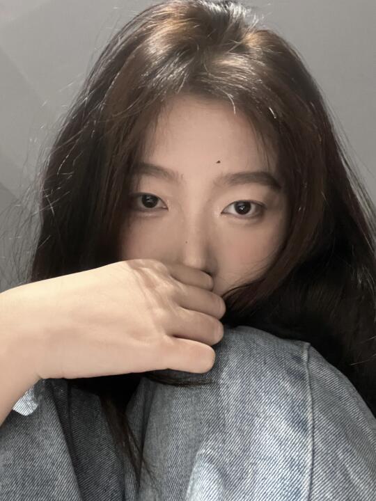 女人终于洗了个爽头