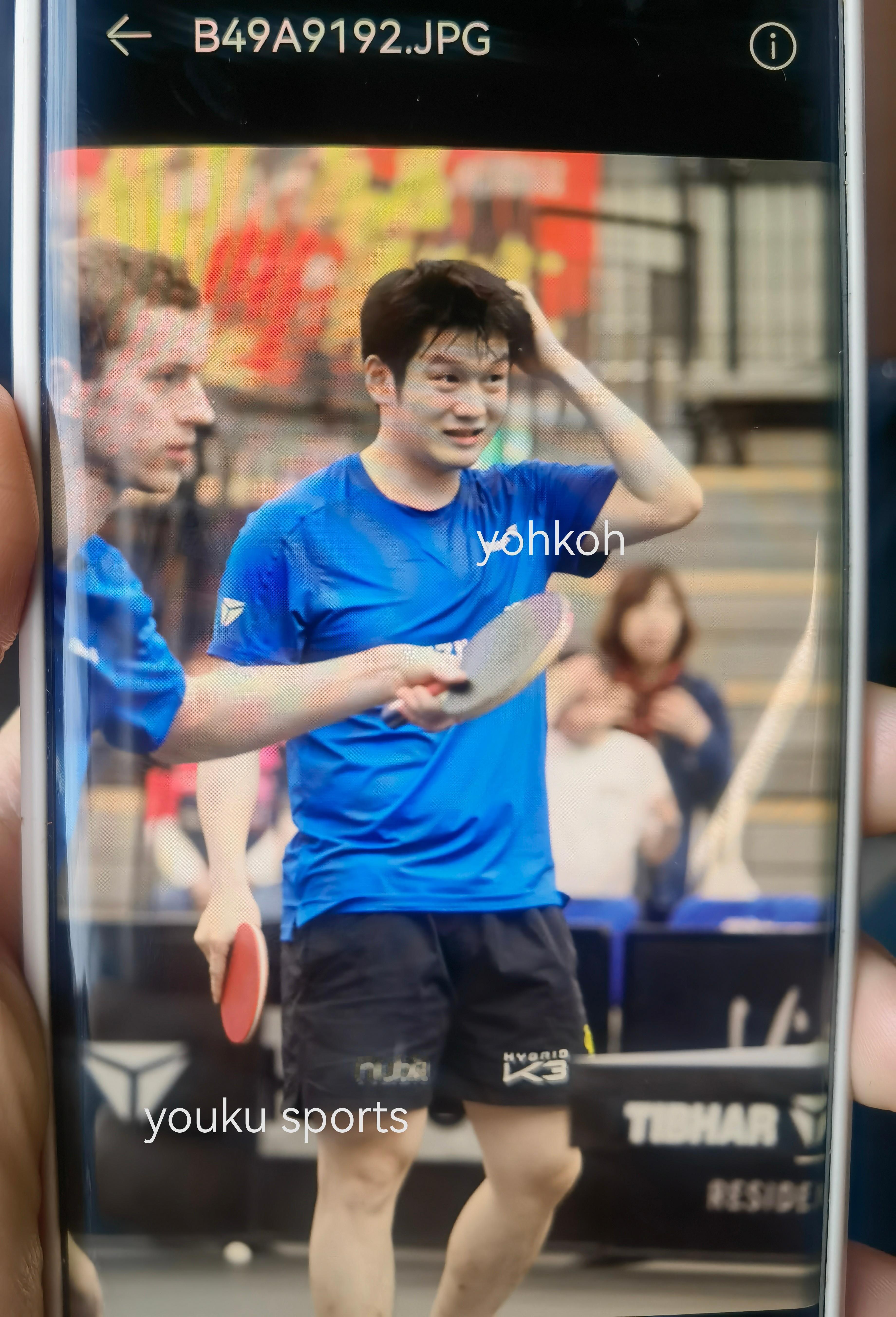 樊振东樊振东德甲德甲乒乓球联赛 怎么会这么委屈啊🥺 