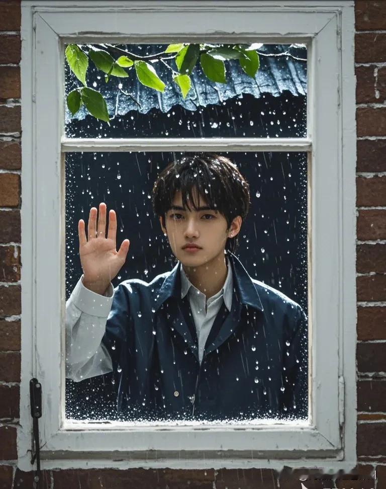 #上联：推窗听雨落，诚邀请下联#闭卷读诗书