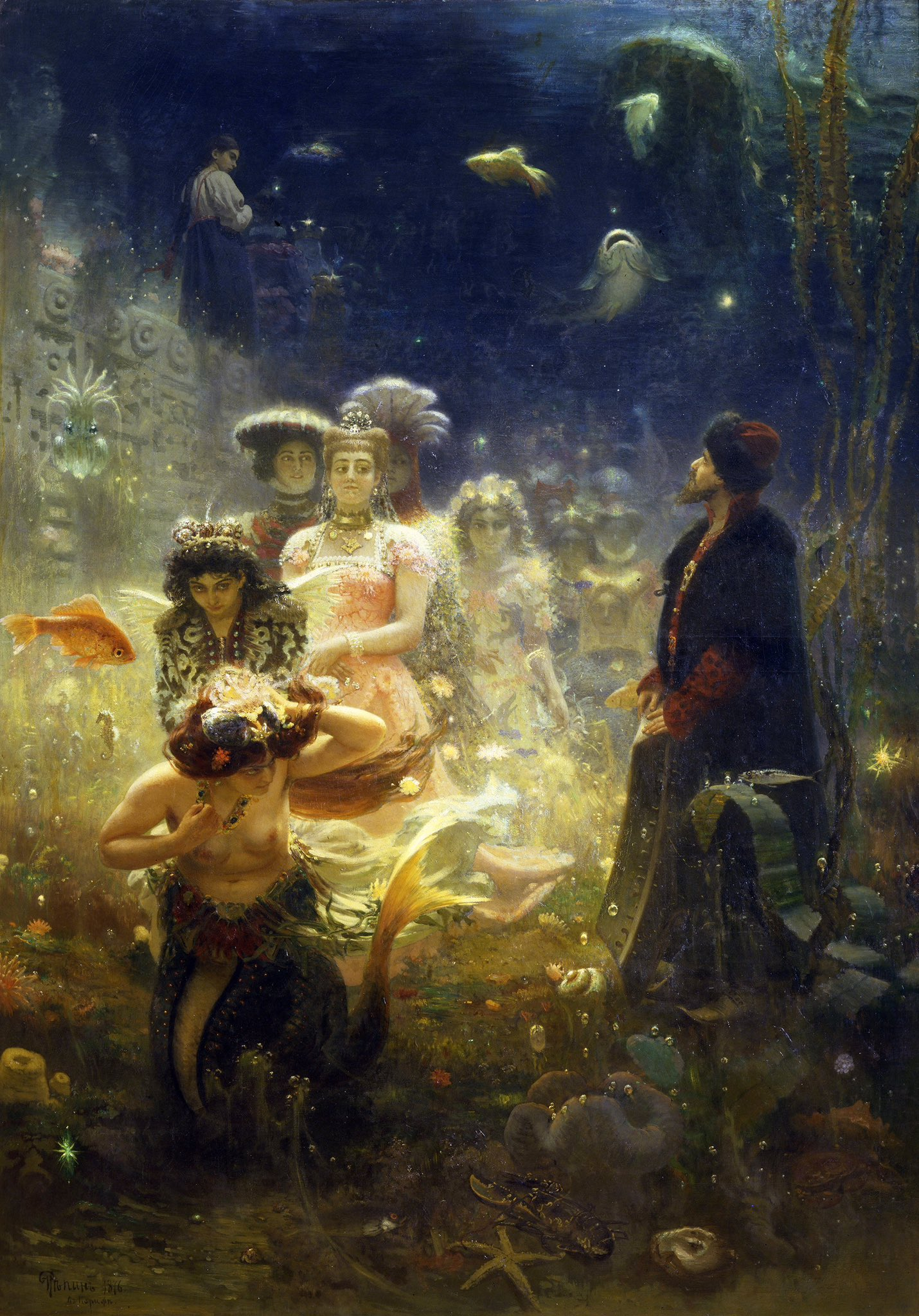 萨特阔的水下王国Ilya Repin (1844-1930) ​​​