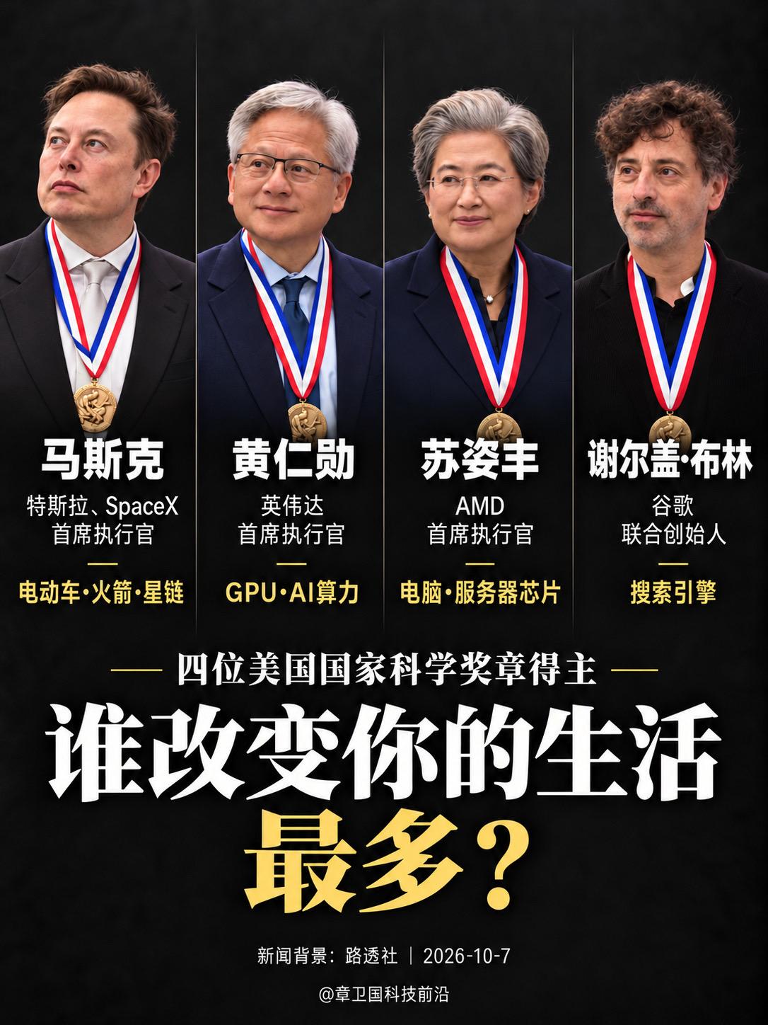 这四个人，谁改变你的生活最多？从出行、搜索到电脑和AI，四个人与他们背...