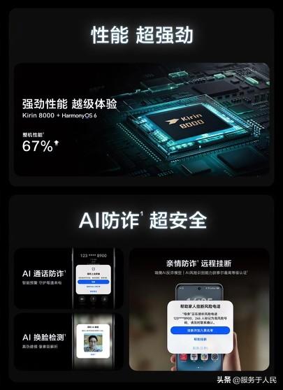 🔥华为畅享 90 Plus，华为中端市场的一款极具竞争力的产品，直接将麒麟80