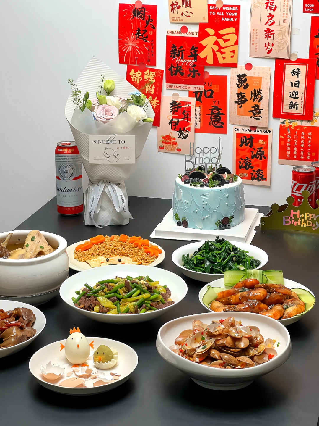 下班六点半到家🕡，谁懂看到这一桌的含金量…