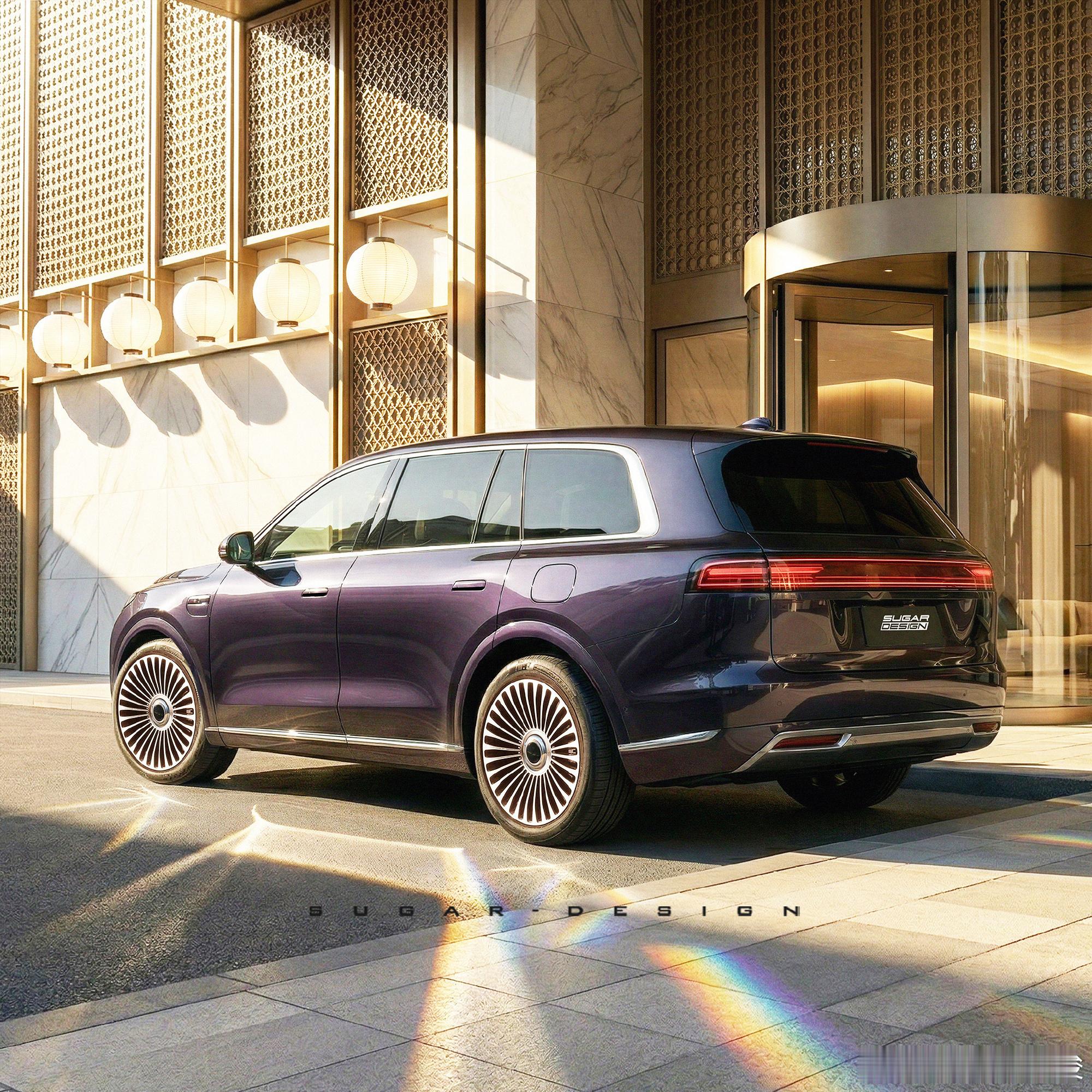 奕境这台旗舰大六座SUV一曝猜想图，味儿就对了。东风底子+华为乾崑全栈赋能，89