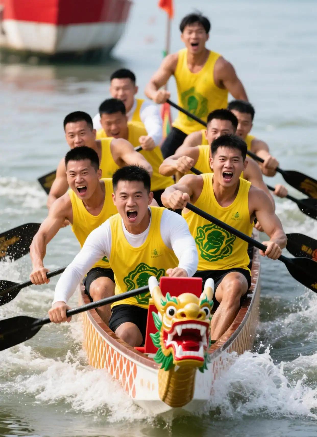 端午划的赛船为啥叫龙舟？
       我认为，这有不少讲究。传说古代吴越民族以