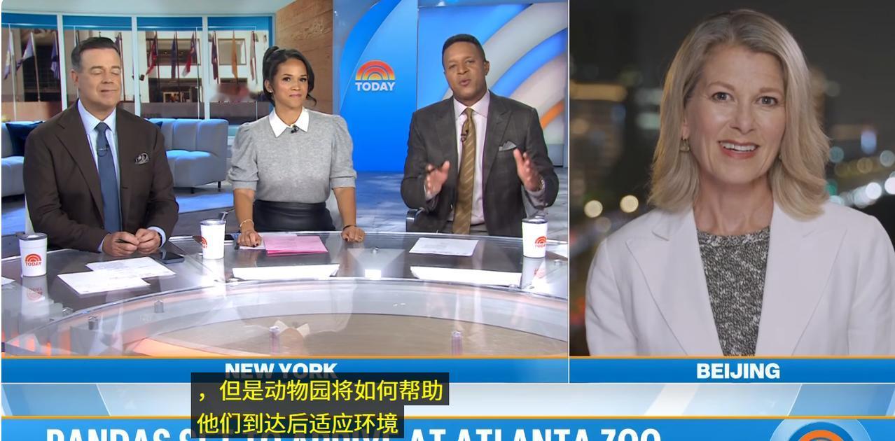 中国大熊猫平平和福双正在飞向美国亚特兰大动物园。 根据美媒报道，亚特兰大动物园与