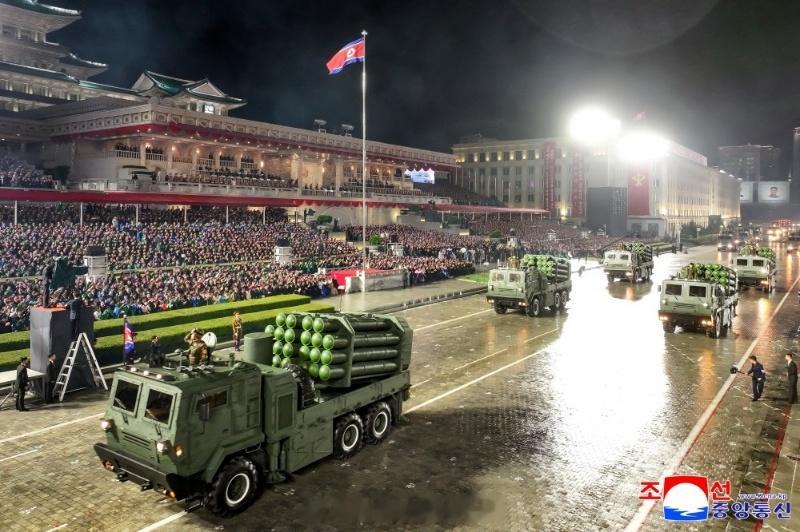🇰🇵多联装巡飞弹发射车（英雄构型）烽火问鼎计划每天认识一件兵器 ​​​