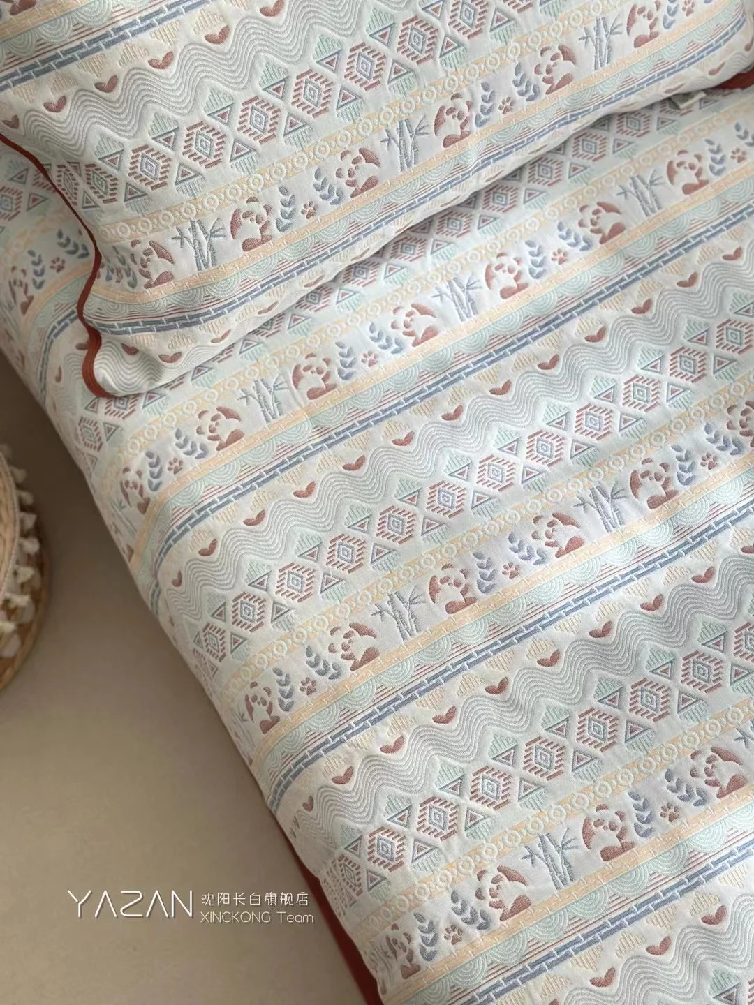 🐼熊猫派软凉席，夏夜必备！