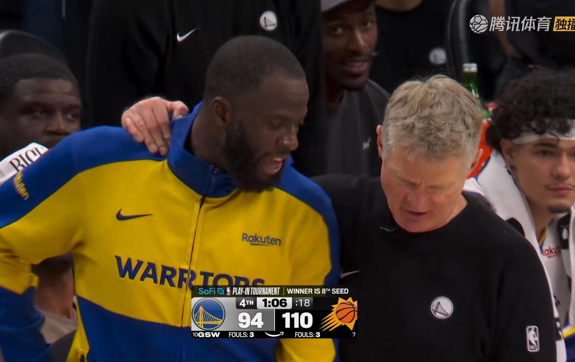 输了 没有奇迹了，勇士对阵雷霆没有了。勇士vs太阳 NBA附加赛