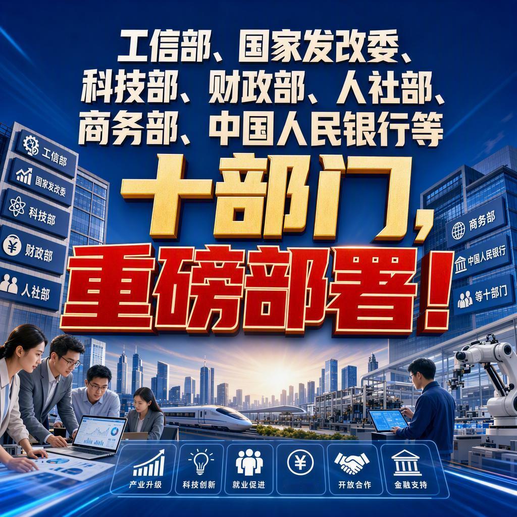 十部门联手，一份专为中小企业量身定制的“十五五”规划，落地了。
工信部会同国家发