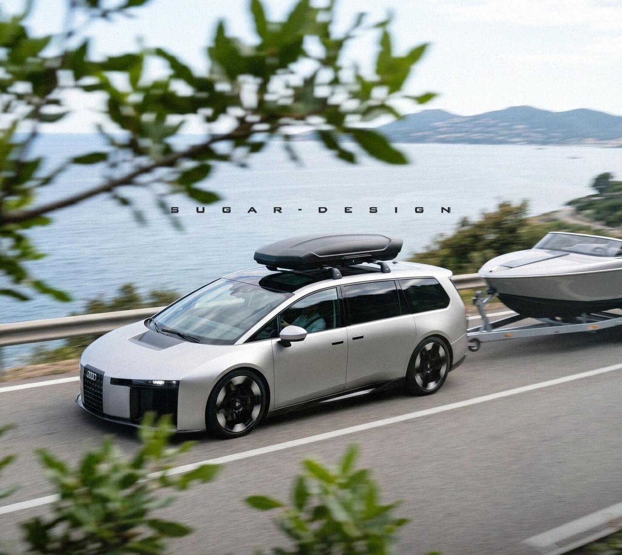 奥迪Nuvolari变身MPV！复刻经典杰德造型奥迪全新Nuvolari超跑一经