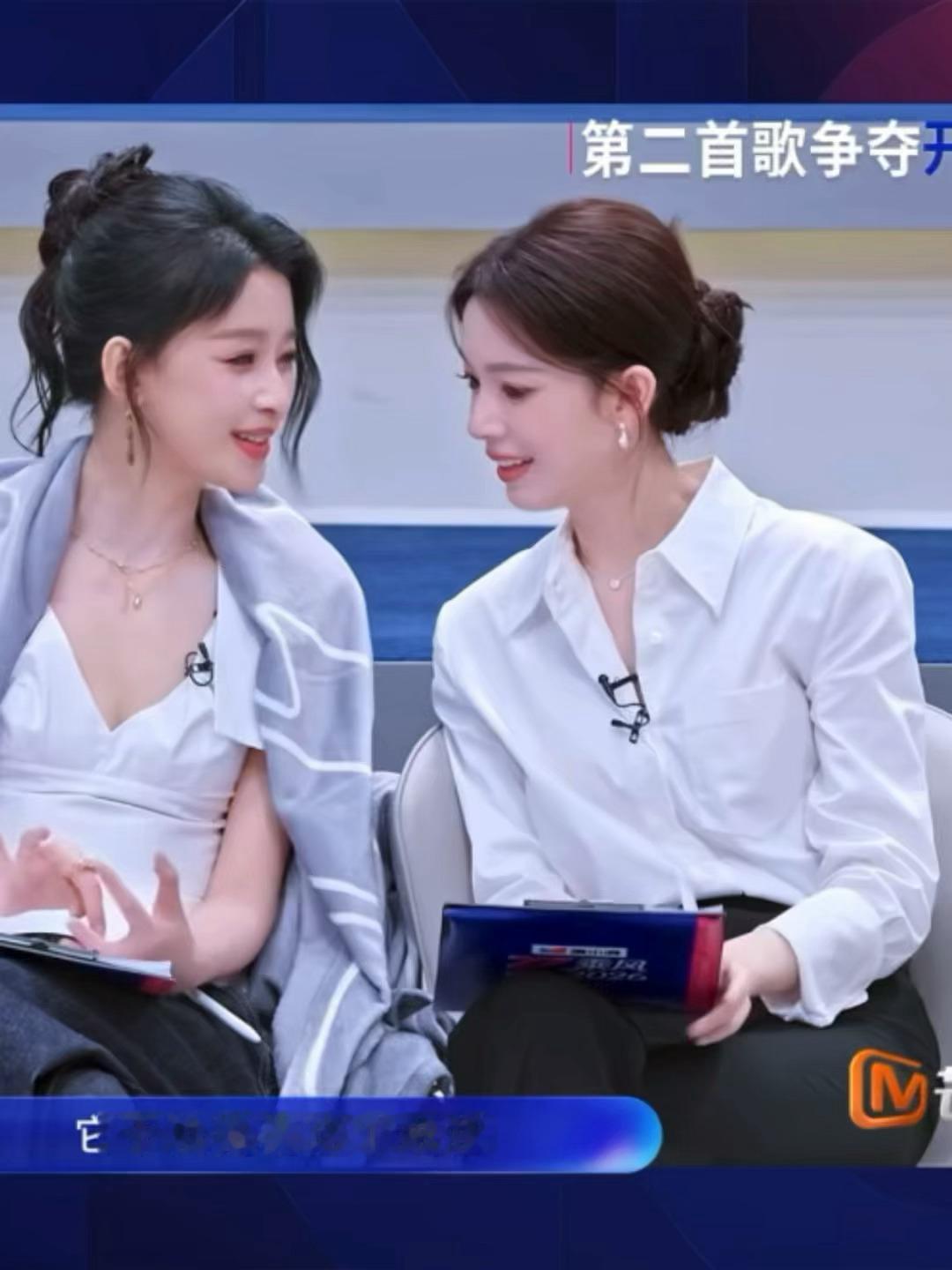 陈瑶何宣林饭量俩美女饭搭子，哈哈哈哈哈哈哈哈一人吃了一只烤鸡震惊孙怡。真看不出来
