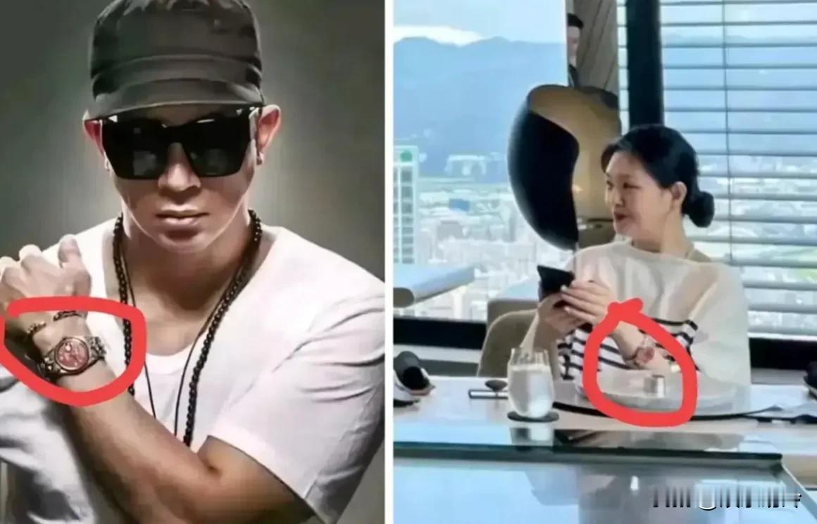 大S戴了30万的劳力士，台媒说是具俊晔送的，对此我表示怀疑，一个结婚戒指都没诚意