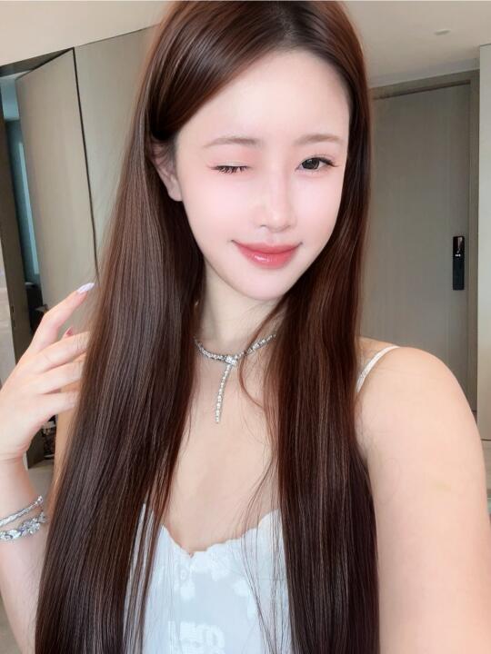 清冷感还得是黑长直💇🏼‍♀️