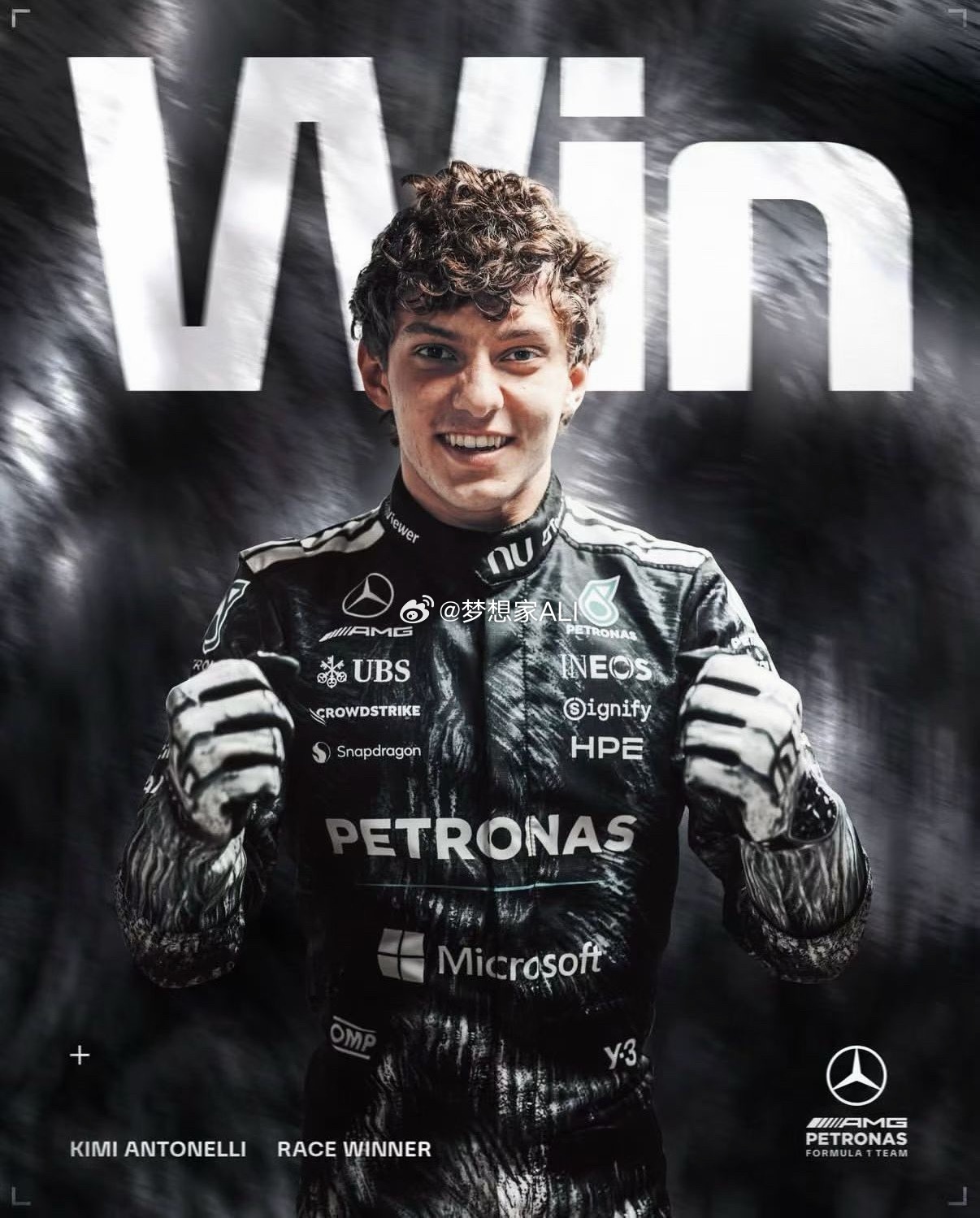 小伙子太棒了❗️ 连胜两站👍安东内利日本站再夺魁 🏆  2026F1日本大奖