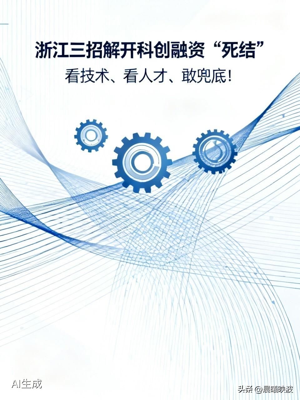 看技术、看人才、敢兜底！浙江三招解开科创融资“死结”

  人民日报近期揭示了一