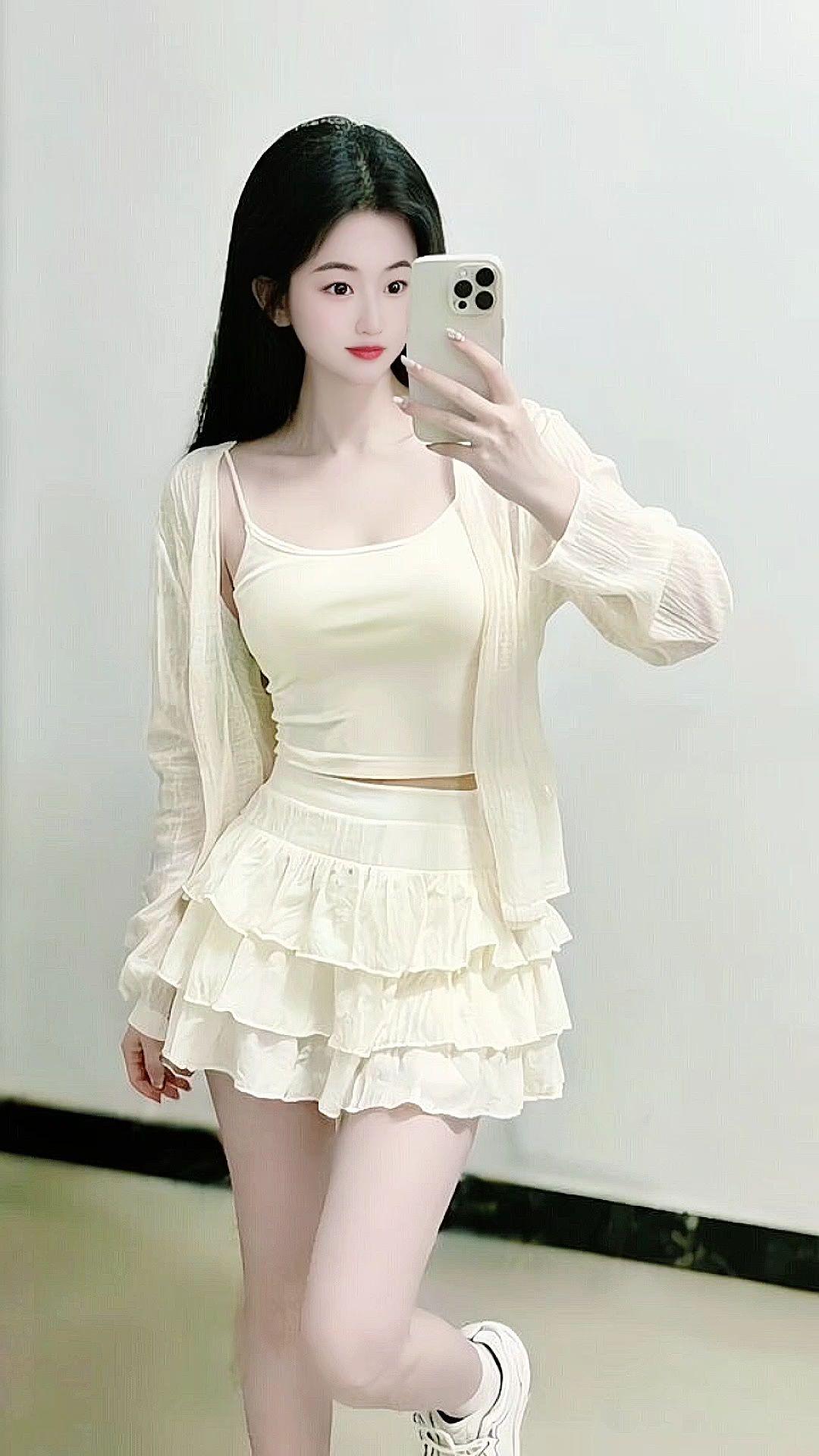 少女感穿搭 女生穿搭 少女感ootd 少女穿搭可甜可盐 清纯甜美