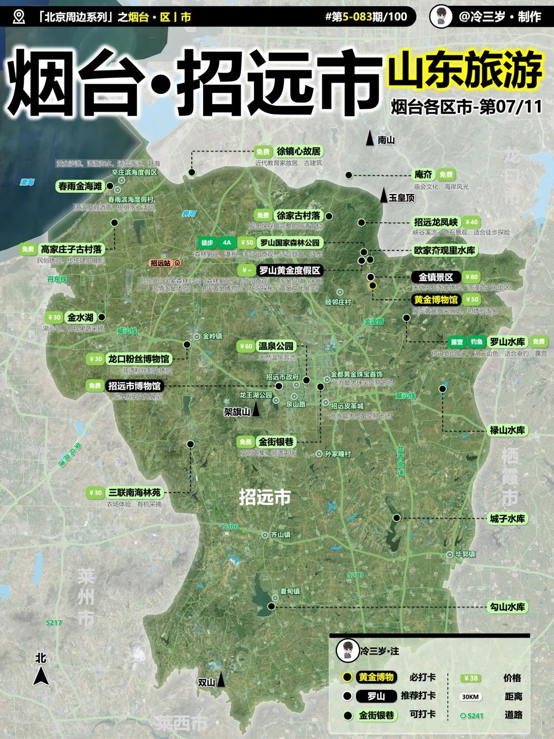 烟台招远虽然没啥好玩的，但很宜居呀