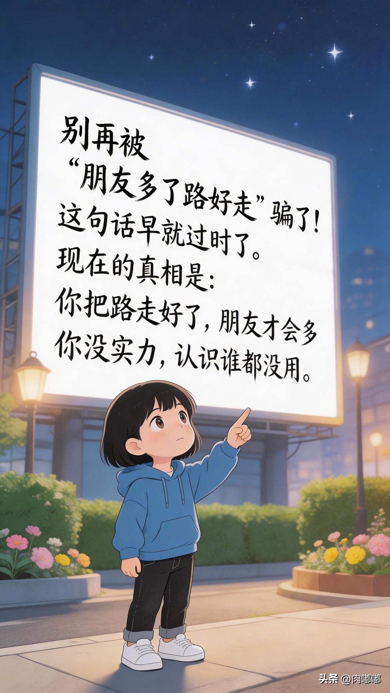 别再被“朋友多了路好走”骗了！这句话早就过时了。现在的真相是：你把路走好了，朋友