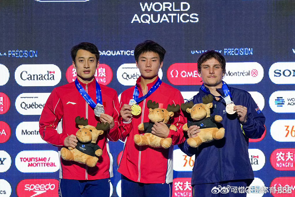 中国跳水队9金4银完美收官 世界泳联跳水世界杯蒙特利尔站最后一项男子3米板，王宗