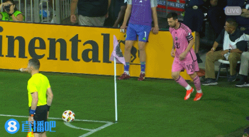 反超比分！梅西角球开出，布斯克茨头球破门！！！！#梅西[超话]# #迈阿密国际v