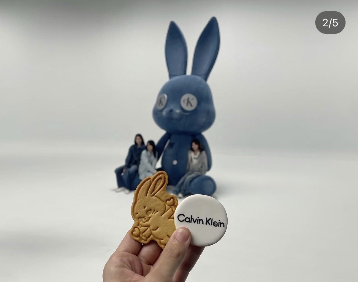 garycard： 这套没被采用的CK兔子设计，是给一个我不敢说名字的顶流女团做