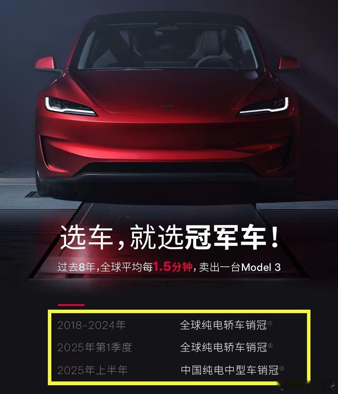 特斯拉销量冠军因SU7加了定语看着特斯拉从轿车销冠慢慢加上定语，除了觉得有点好笑