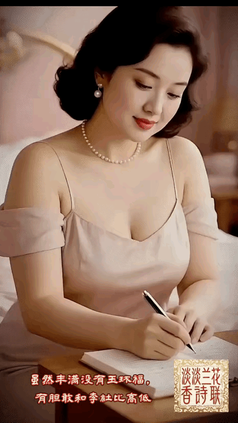 两鬓斑白岁月残，
 诗心不减似当年。
 时光慢慢催人老，
诗词歌赋尽开颜。