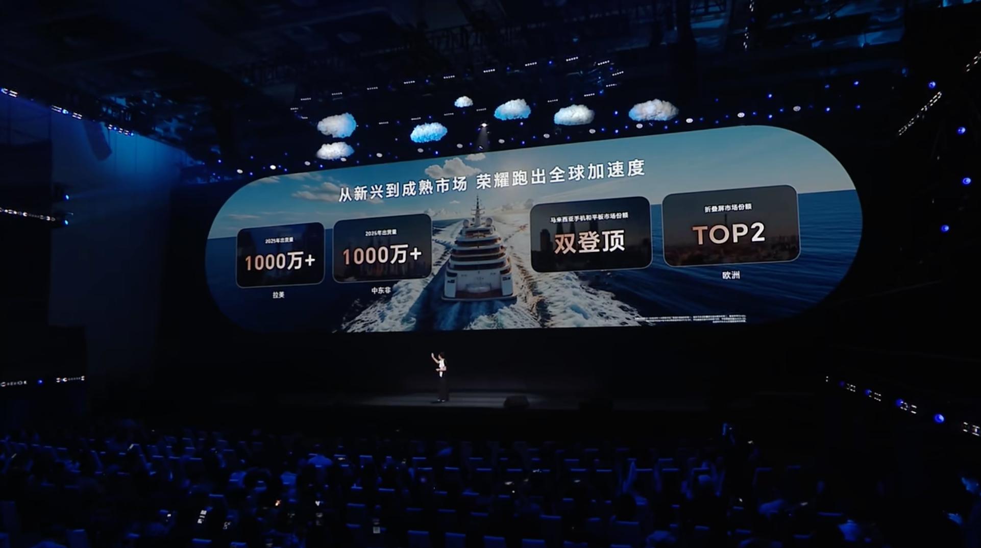 荣耀发布会 开始了。2025年荣耀的成绩，也是相当不错的。不过更多感觉到的，还是