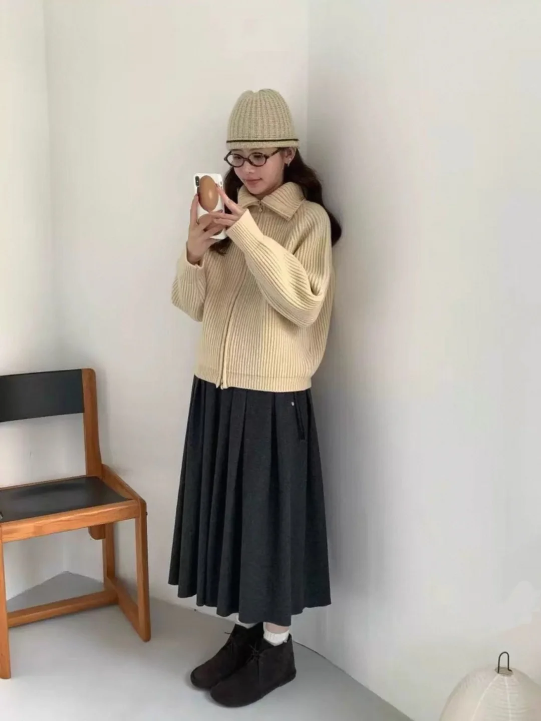 翻领毛衣绝了！软糯保暖又显气质！！