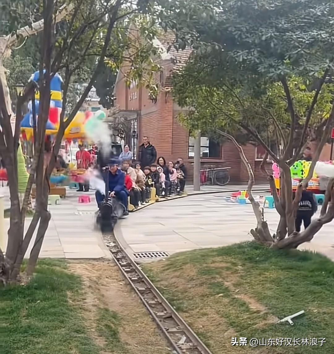 这蒸汽小火车不错，咱济南没有吧，印象济南可以搞一个[奸笑]