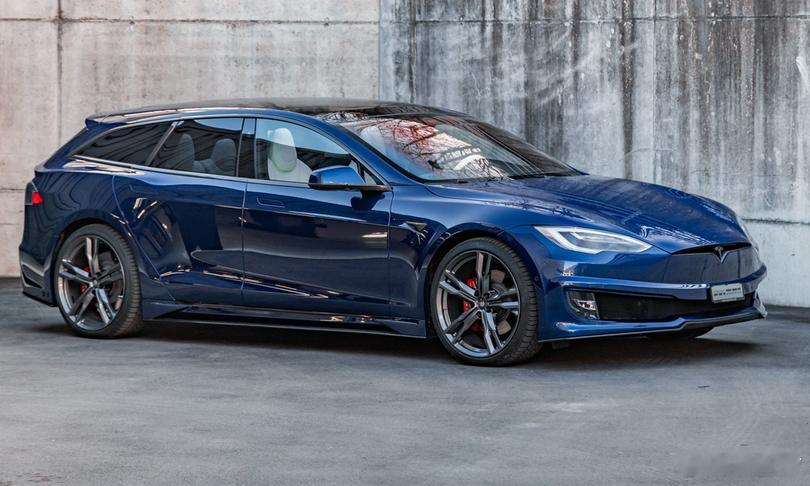 大约 2019 年的时候，荷兰一家改装厂做了大量 Model S 的猎装改装，后