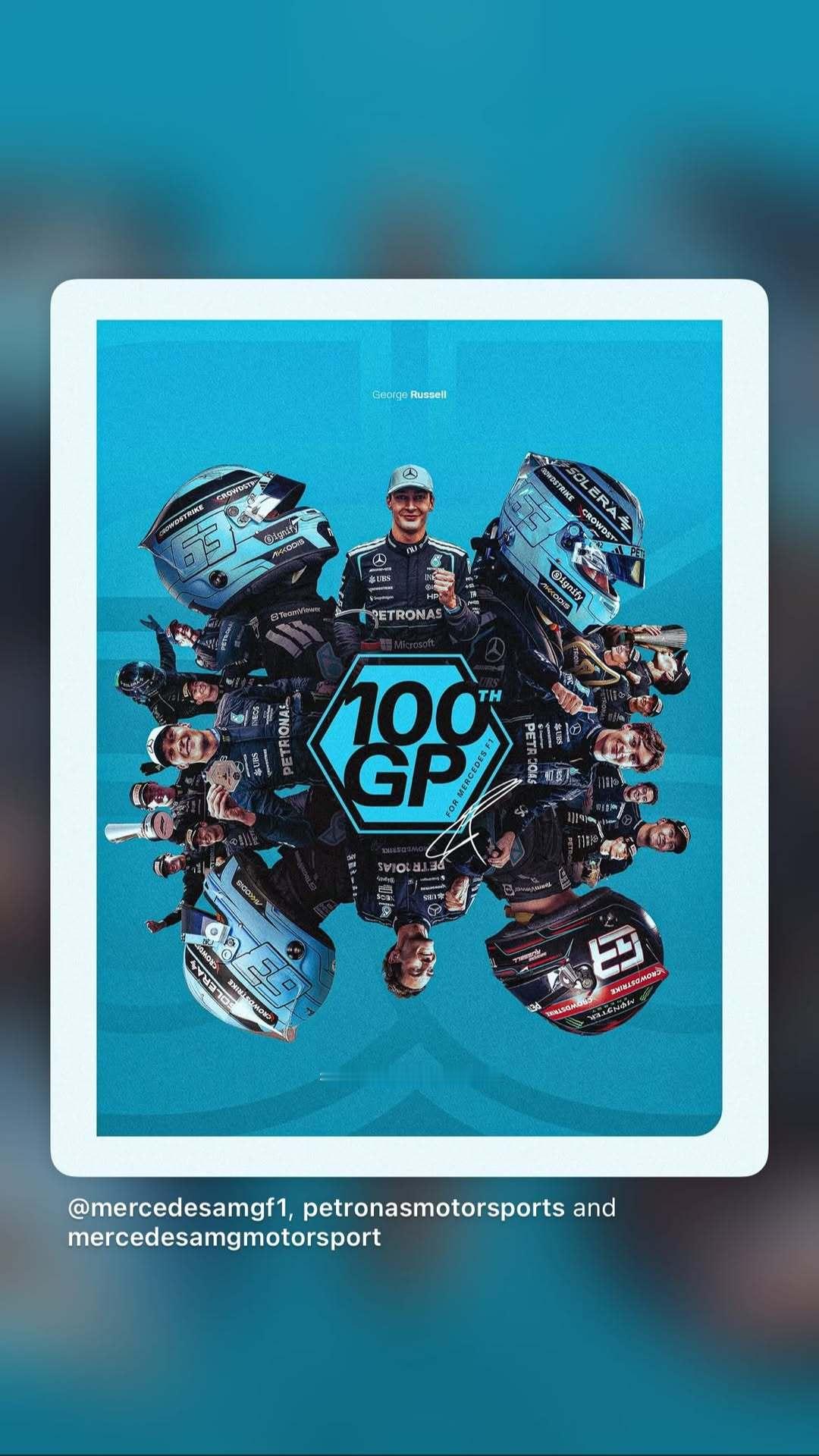 georgerussell63更新三则快拍👇🏻Race day. Let’s