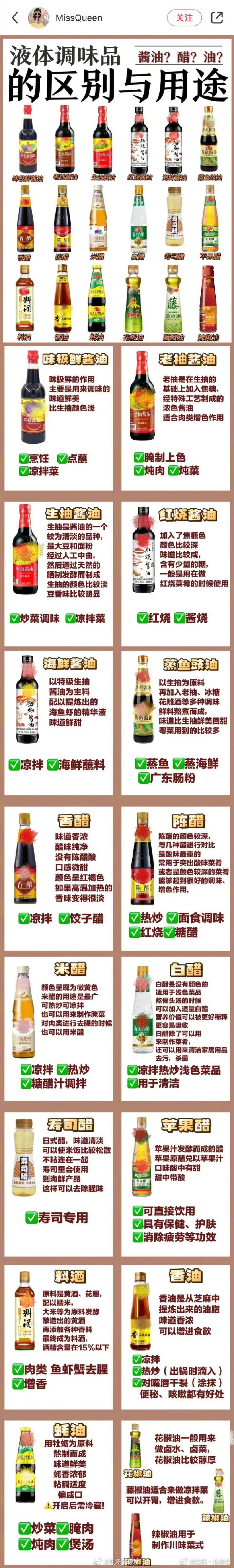 超详细的厨房小知识总结，好实用！收藏了~ ​​​