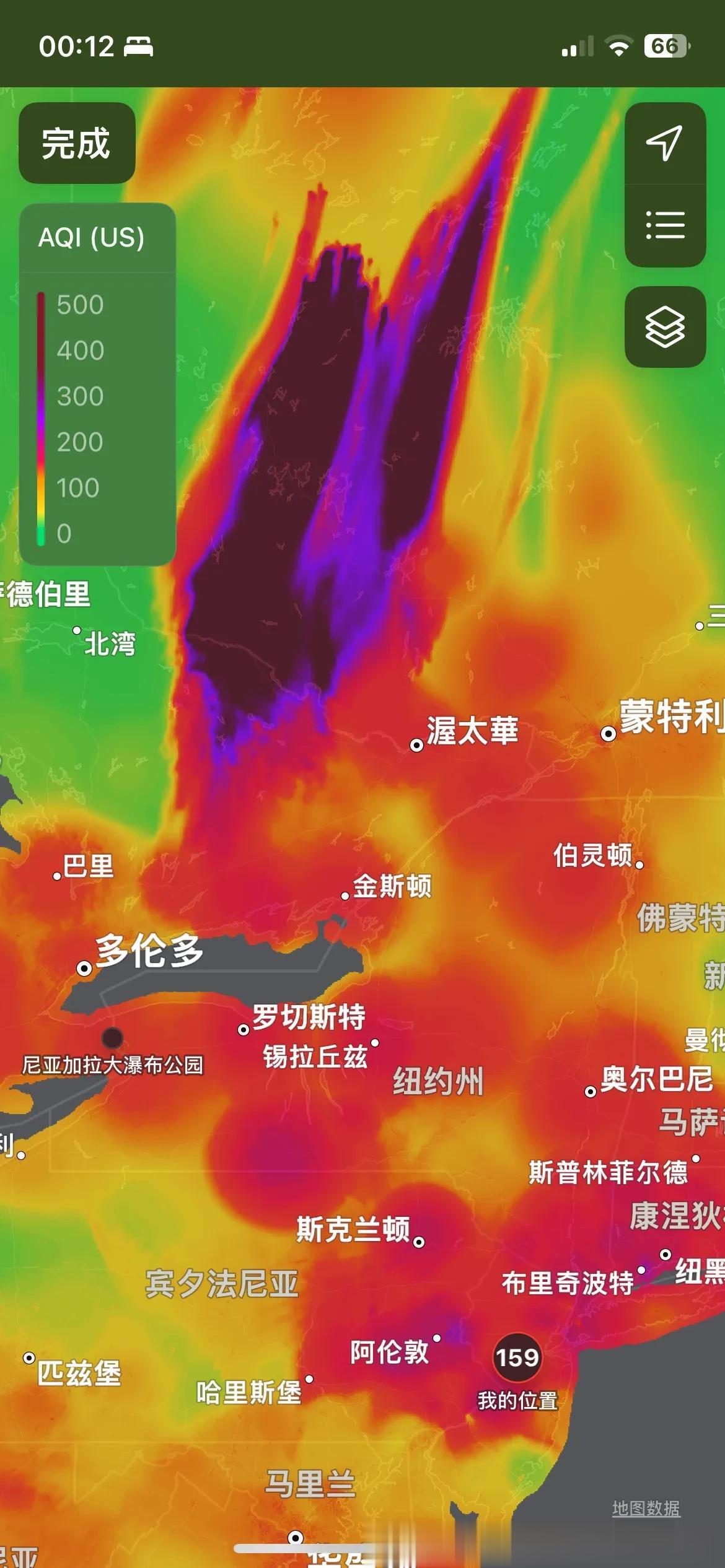 感谢加拿大安大略省的山火，让我在美国闻到了家乡的味道（说实话，老家现在想闻到这个