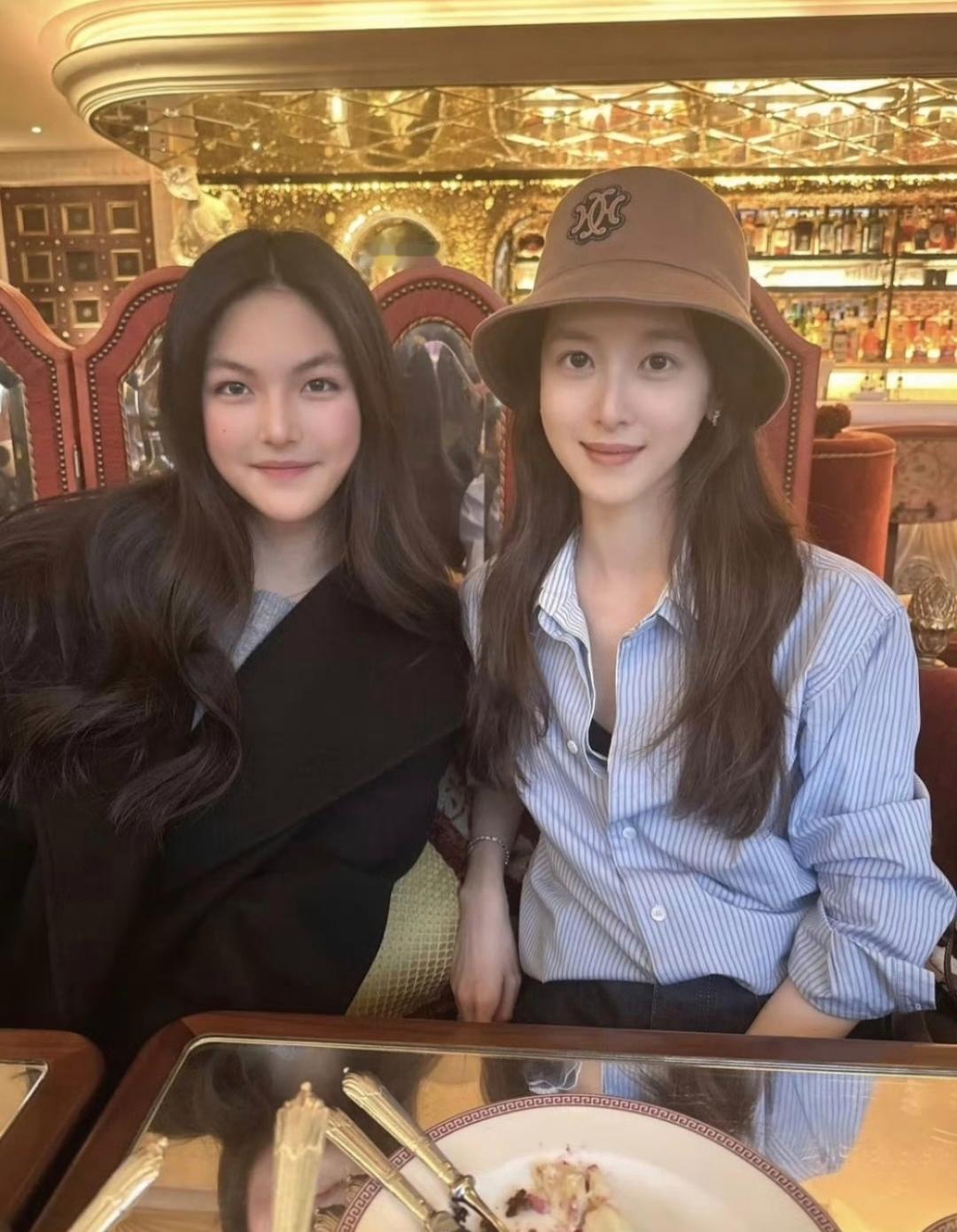 王诗龄章泽天聚会，李湘人脉是真广啊。 